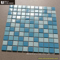 premium blue and white ceramic mosaic tiles Philippines for swimming pool